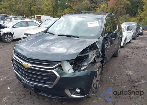 2020 Chevrolet Traverse Awd Lt Leather из США, поврежденный, VIN 1GNEVHKW3LJ201209